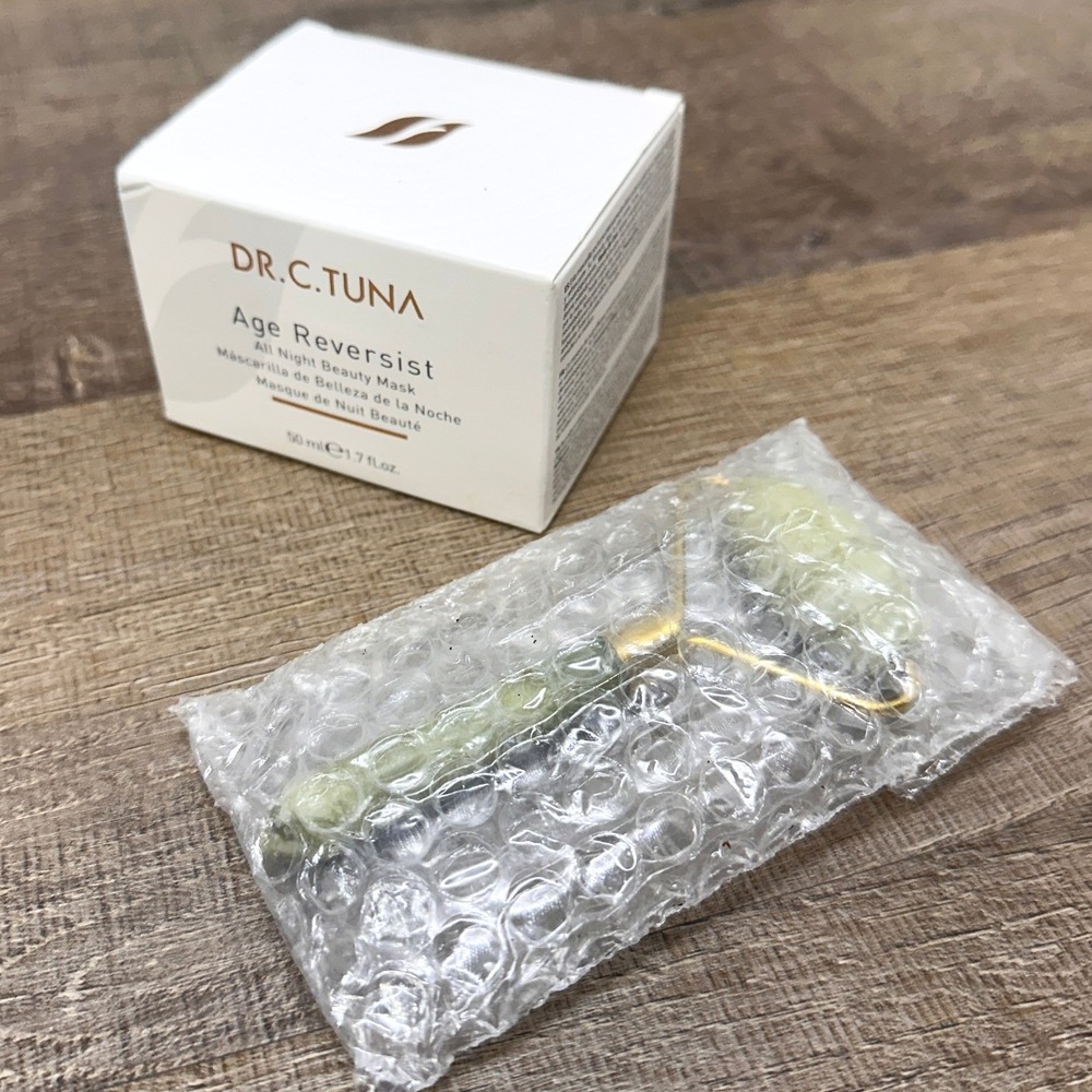 Dr. C. Tuna Age Reversist All Night Beauty Mask 50ml and Jade Roller Set